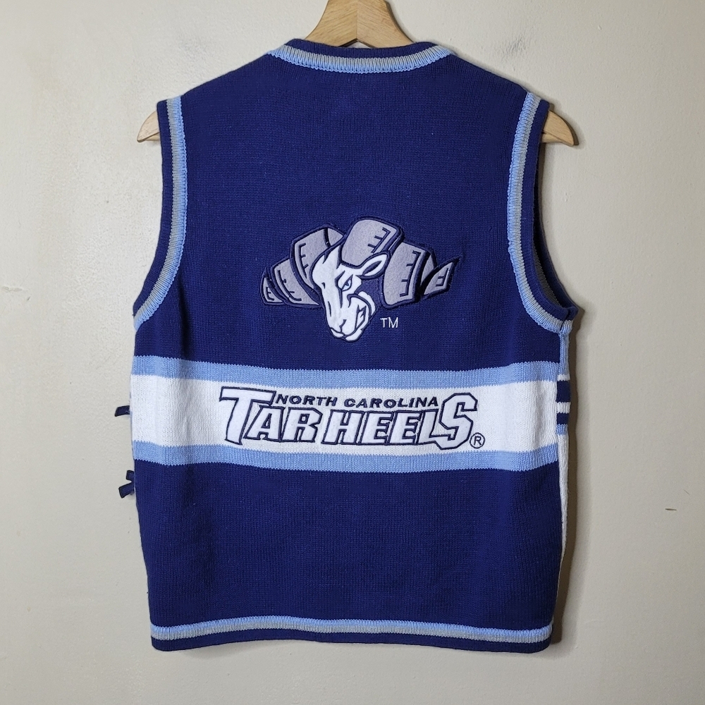 Vintage UNC Tarheels Sweater Vest Size M - Picture 3 of 11